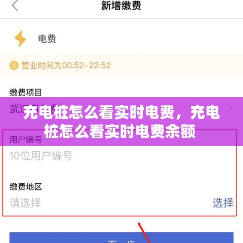 充电桩怎么看实时电费，充电桩怎么看实时电费余额 