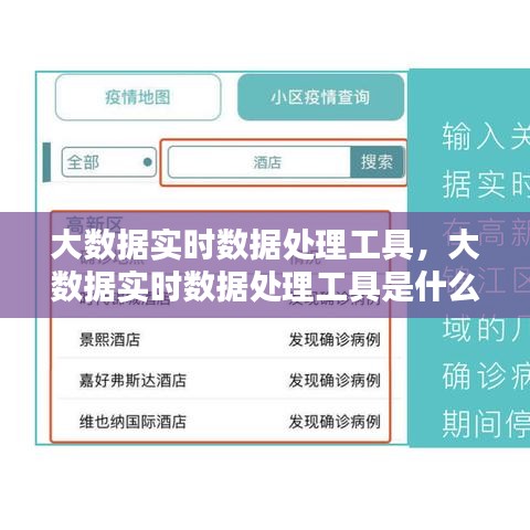大数据实时数据处理工具，大数据实时数据处理工具是什么 