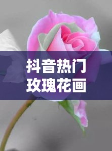 抖音热门玫瑰花画法，抖音玫瑰花素描 