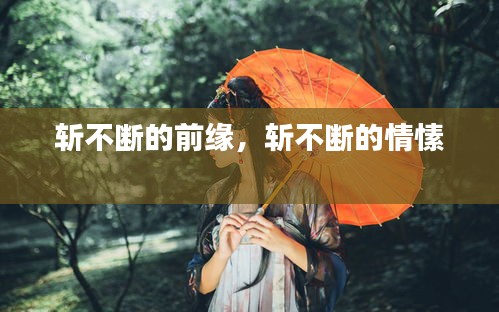 斩不断的前缘，斩不断的情愫 