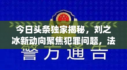 今日头条独家揭秘，刘之冰新动向聚焦犯罪问题，法律之剑震慑人心