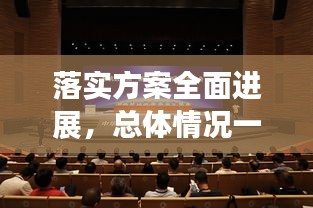 落实方案全面进展，总体情况一览