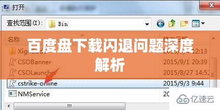 百度盘下载闪退问题深度解析