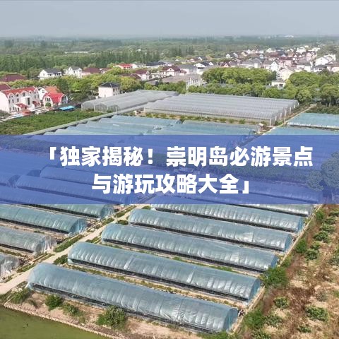 「独家揭秘！崇明岛必游景点与游玩攻略大全」