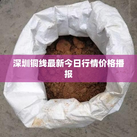 深圳铜线最新今日行情价格播报
