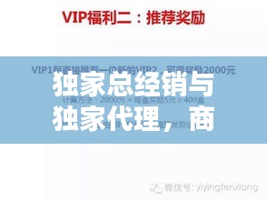 独家总经销与独家代理，商业模式的独特优势与力量